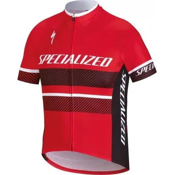 cyklistický dres Dres Specialized RBX Comp logo youth jersey SS red/blk L 2018