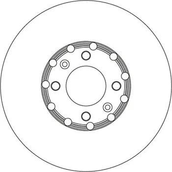 Brzdový kotouč Brzdový kotouč TRW DF6818