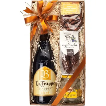 Dárkový potravinový koš Co-se-hodí-k-pivu Dárkový balíček