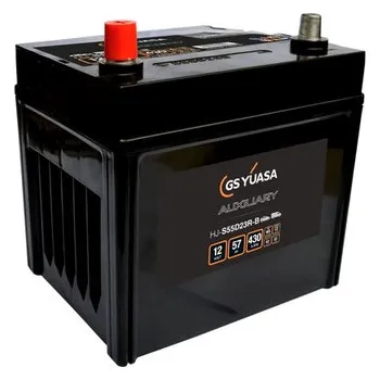 Auto-moto startovací baterie YUASA HJ-S55D23R-B