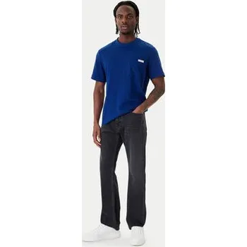 Pánské tričko Calvin Klein Jeans T-Shirt LV04RF280G Modrá Regular Fit S