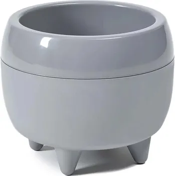 Květináč Lamela LAMELA, Květináč MONA 30 cm, šedý