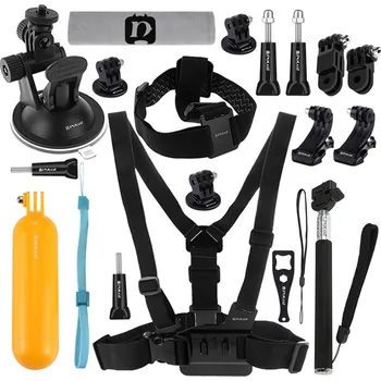 Příslušenství pro videokameru Příslušenství Puluz Ultimate Combo Kits pro sportovní kamery PKT18 20 v 1