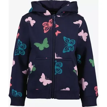 Dívčí mikina Dívčí mikina s motýlky Blue Seven 764717 velikost 110
