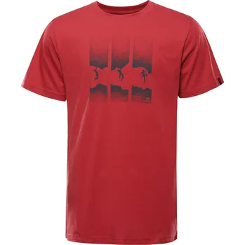 Pánská móda Pánské rychleschnoucí triko s cool dry ALPINE PRO BOLEN 2 červená L PLUS