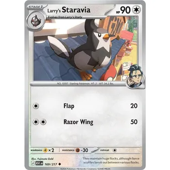 Sběratelská karetní hra Larry's Staravia 169/217 - Ascended Heroes Typ karty: Non-Holo