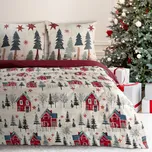 VÁNOČNÍ POVLEČENÍ ASHER 160X200CM 70X80CM/X2