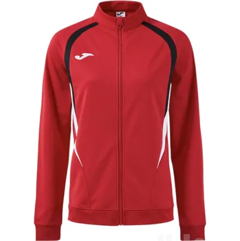 Dámské oblečení Dámská mikina JOMA CHAMPIONSHIP 20, barva červená - černá - bílá, velikost 2XL