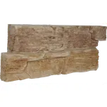 Obklad Vaspo břidlice hradní béžovohnědá 14,5x37 cm reliéfní V52302