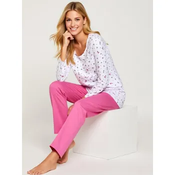 Dámské pyžamo Dámské Pyžamo Dlouhé FOLTÝN DPD95 Velikost: S