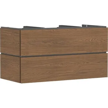 Koupelnový nábytek Skříňka pod umyvadlo pod desku Hansgrohe Xilesa E 118x62x55 cm kašmírový dub 54303550