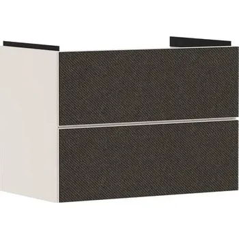 Koupelnový nábytek Skříňka pod umyvadlo bez umyvadla Hansgrohe Xevolos E 78x57,5x47,5 cm písková matná béžová mat 54179660