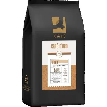 Káva Zrnková káva Q-Connect Café D'Oro, 1 kg