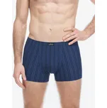 GINA 73138P Boxerky s kratší nohavičkou Barva: Lékořice-Sv. modrá, Velikost: XL/XXL