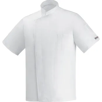 Gastro oděv Kuchařský rondon Ottavio MM, krátký rukáv, bílá