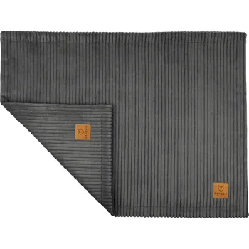 Pelíšek pro psa DENZOO MILANO deka pro psa tmavě šedá Velikost: M 80x60 cm