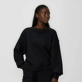 Dámské kalhoty Reserved - Tepláky s&nbsp;širokými nohavicemi - černý - 002HT-99X - 002HT-99X-XS