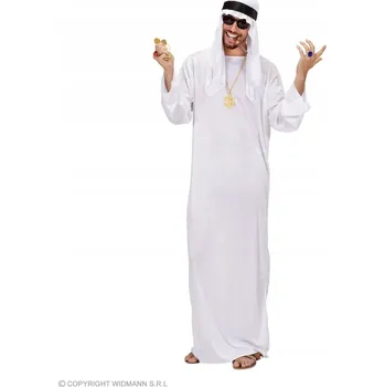 Karnevalový kostým KOSTÝM Arabského Šejka na HALLOWEEN Kostým Arabský Šejk Sultán Karneval