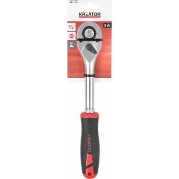 Ráčna Kreator KRTH30906 - Ráčna 1/2" 72T