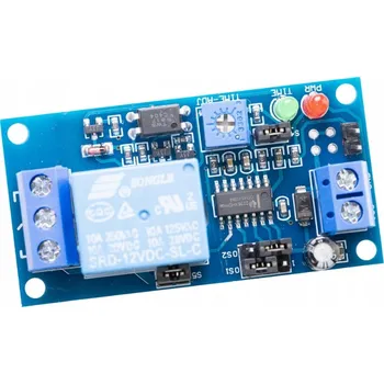 Relé Relé MSALAMON Časové relé s časovačem 1s-1h 12V DC Časovač