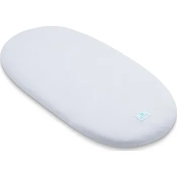 Prostěradlo Prostěradlo Ahojbaby z organické bavlny do kočárku, košíku a kolébky Grey šedé