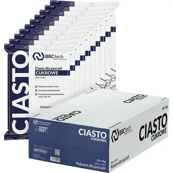 Chov hospodářského zvířete Cukrové těsto pro včely BRCtech 10 kg