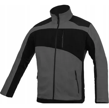 Pánská mikina Polar pánská pracovní pánská mikina rozepínací fleecová zateplená Oxford vel. XL