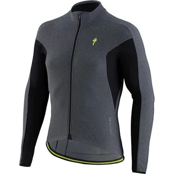 cyklistický dres Dres Specialized Therminal SL Expert LS gry melange M 2019/20