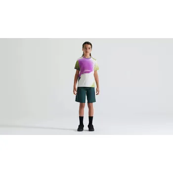 cyklistický dres Dres Specialized Trail SS yth brchwht/multi spindrift S