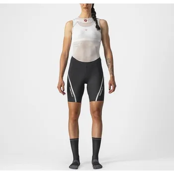 Cyklistické oblečení Kraťasy Castelli Velocissima 3 dámské blk/silver XL - doprava zdarma