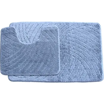Koupelnová předložka Ervi-plas s.r.o. Koupelnová předložka dvoudílná - světle modrá barva: světle modrá