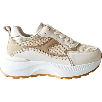 Dámská obuv Tenisky na platformě Laura Biagiotti Calf Ivory-Sand Velikost: 38