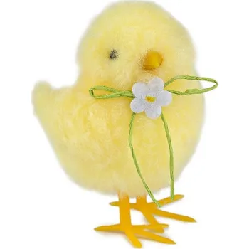 Velikonoční dekorace Velikonoční kuřátko - 3 žlutá