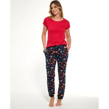 Dámské pyžamo Pyžamové kalhoty Cornette 909/01 252401 Barva: tmavě modrá, Velikost: XXL