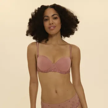 Podprsenka Simone Pérèle podprsenka 3D spacer DELICE smokey pink 75C