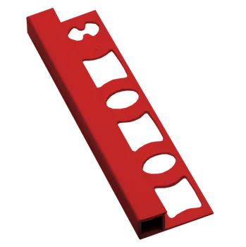ukončovací lišta Lišta ukončovací "hranatá" Profil-EU červená, PVC, délka 250 cm, výška hrany 8 mm, LH82507