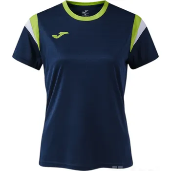 Fotbal Dámské triko JOMA TERRA DANUBIO, barva tmavě modrá - limetková - bílá, velikost 2XL