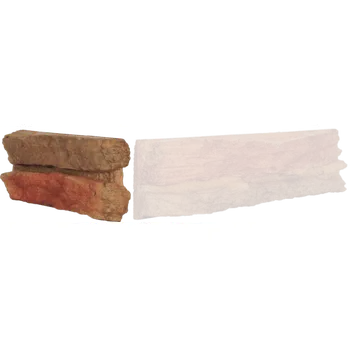 Obklad Krajovka Vaspo Skála ohnivá oranžovočervená 8,6x21,5 cm V55101