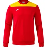 Mikina JOMA PHOENIX III, barva červená - žlutá, velikost 5XS