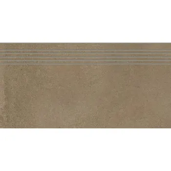 Dlažba Schodovka Fineza Project hnědá 30x60 cm mat DCPSR375.1