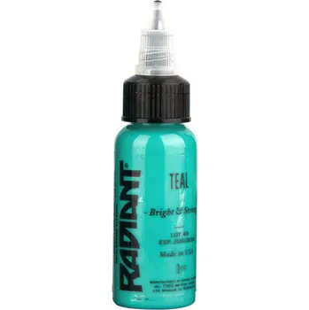 Tetovací barva Radiant Colors USA Radiant Ink Teal 30 ml