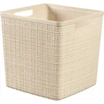 Curver JUTE 245372 Úložný koš 17 L, béžový