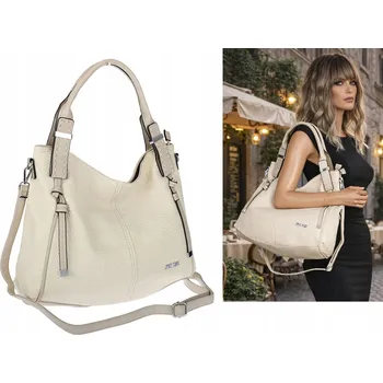 Kabelka SWEET YEARS kabelka eko kůže béžová