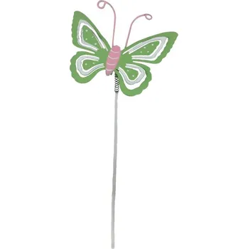 Velikonoční dekorace Zápich motýl K4776-15