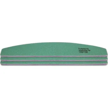 Dekorativní kosmetika EXPA-nails Pilník Zelený profi půlměsíc 100/100 - omyvatelný sada