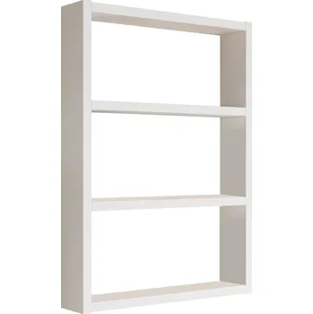 police Skye Decor, Pr1-W, nástěnné police, bílá, melaminová dřevotříska, 43,2 x 60 x 9 cm | 956LCS2721