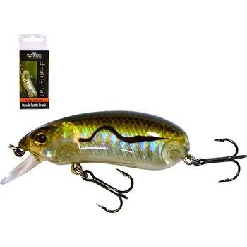 Umělá nástraha Wizard Wobler Bandit Rattle Crack Slow Sinking SG 5cm 10g