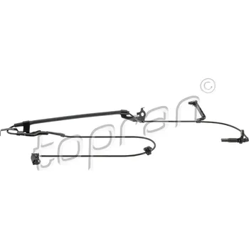 Přislušenství brzdového systému Snímač, počet otáček kol TOPRAN 602 356