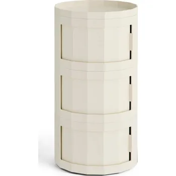 Noční stolek HAY Úložný stolek Facet Cabinet 30, eggshell