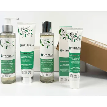 Kosmetická sada CENTIFOLIA Dárková sada FRAICHEUR DE THÉ pro mastnou pleť